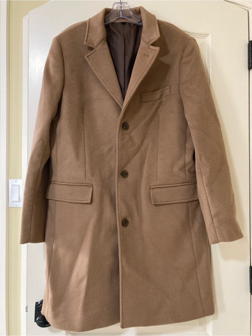 New J.Crew Men’s Wool Coat